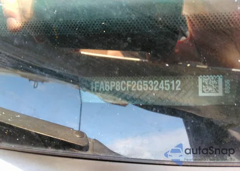 2016 Ford Mustang Gt z USA, uszkodzony, nr VIN 1FA6P8CF2G5324512